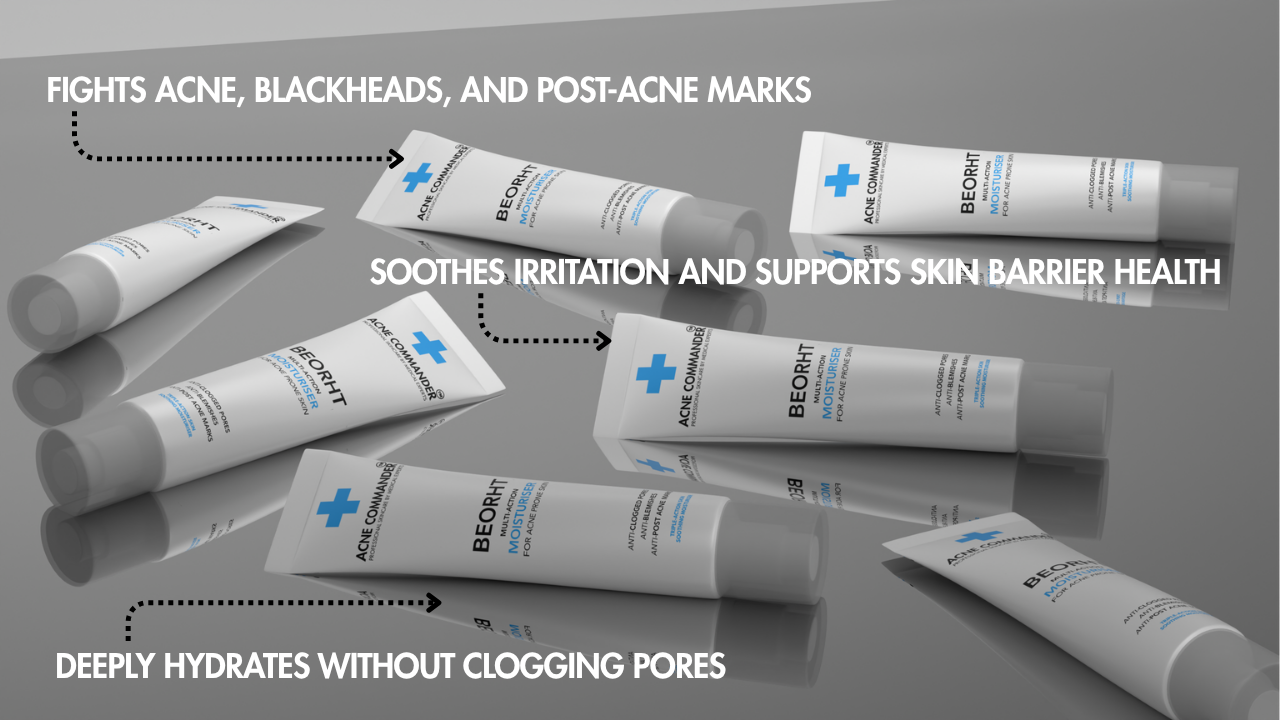 Beorht Moisturiser For Acne Prone Skin