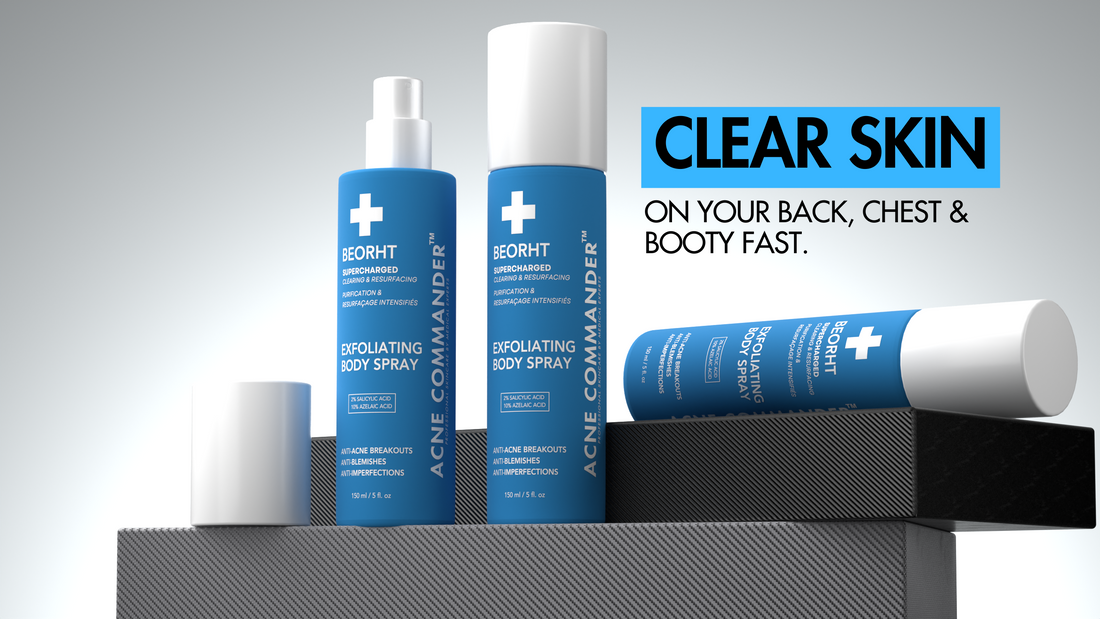 Acne Commander vs. Leading Body Acne Sprays: Which Works Best?