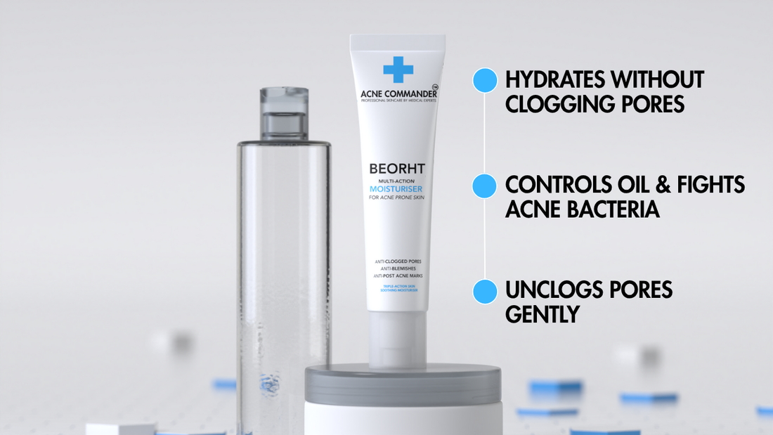Beorht Moisturiser For Acne Prone Skin