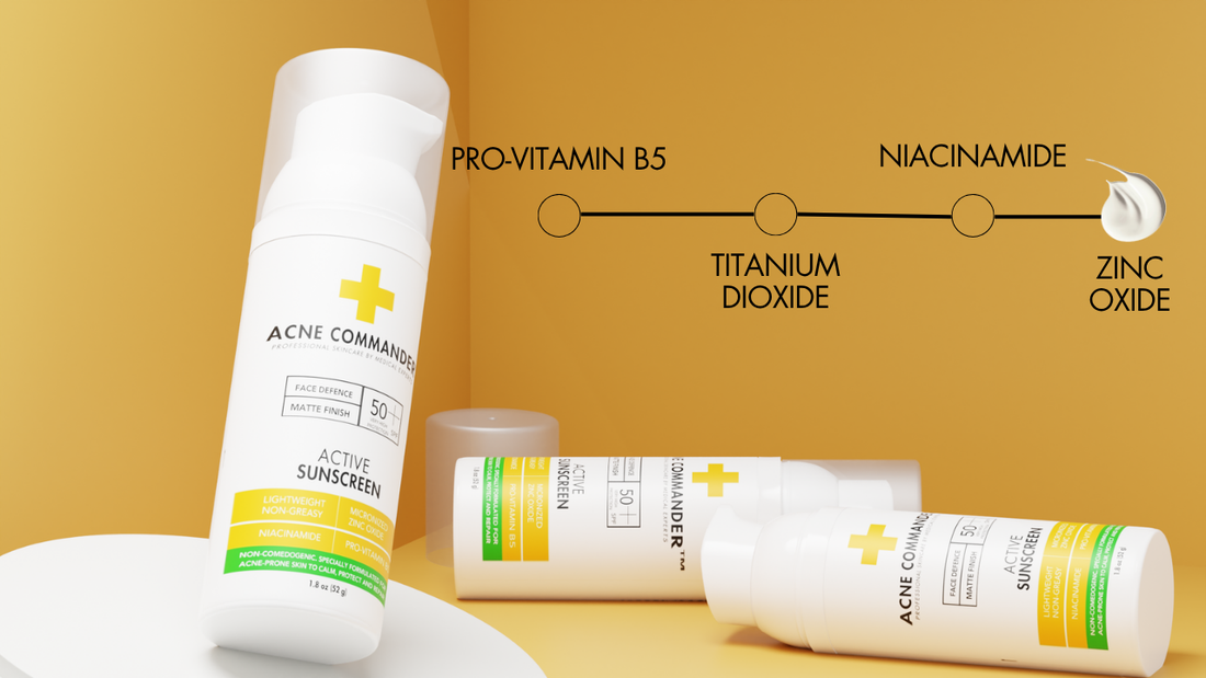 Where to Buy Acne Commander's Broad Spectrum SPF50+ Active Sunscreen Online