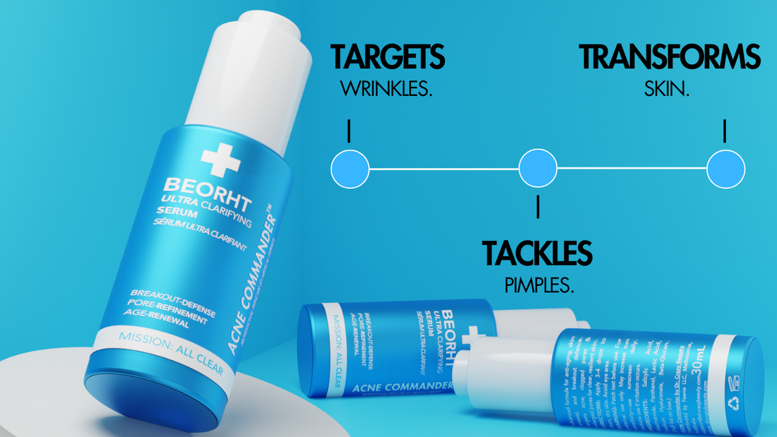 Acne Commander's&nbsp;Beorht Ultra Clarifying Age Renewing Serum