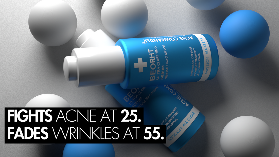 Acne Commander's&nbsp;Beorht Ultra Clarifying Age Renewing Serum