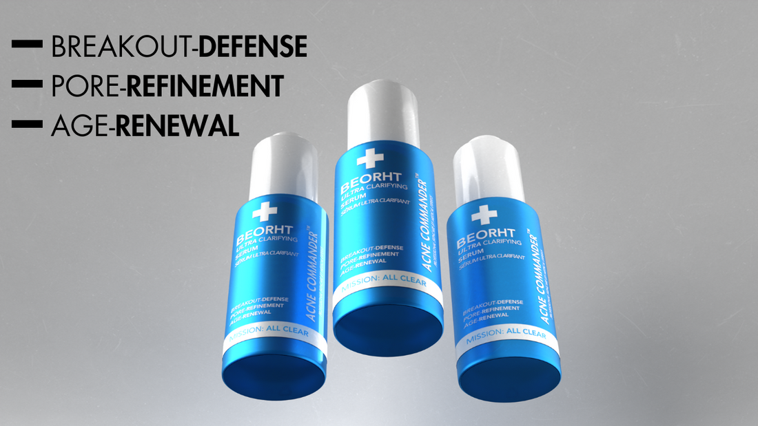 Acne Commander's&nbsp;Beorht Ultra Clarifying Age Renewing Serum