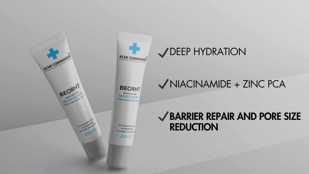 Beorht Moisturiser For Acne Prone Skin
