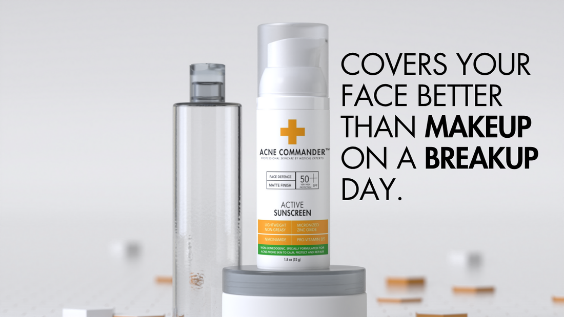 How to Properly Cleanse Sunscreen from Acne-Prone Skin?