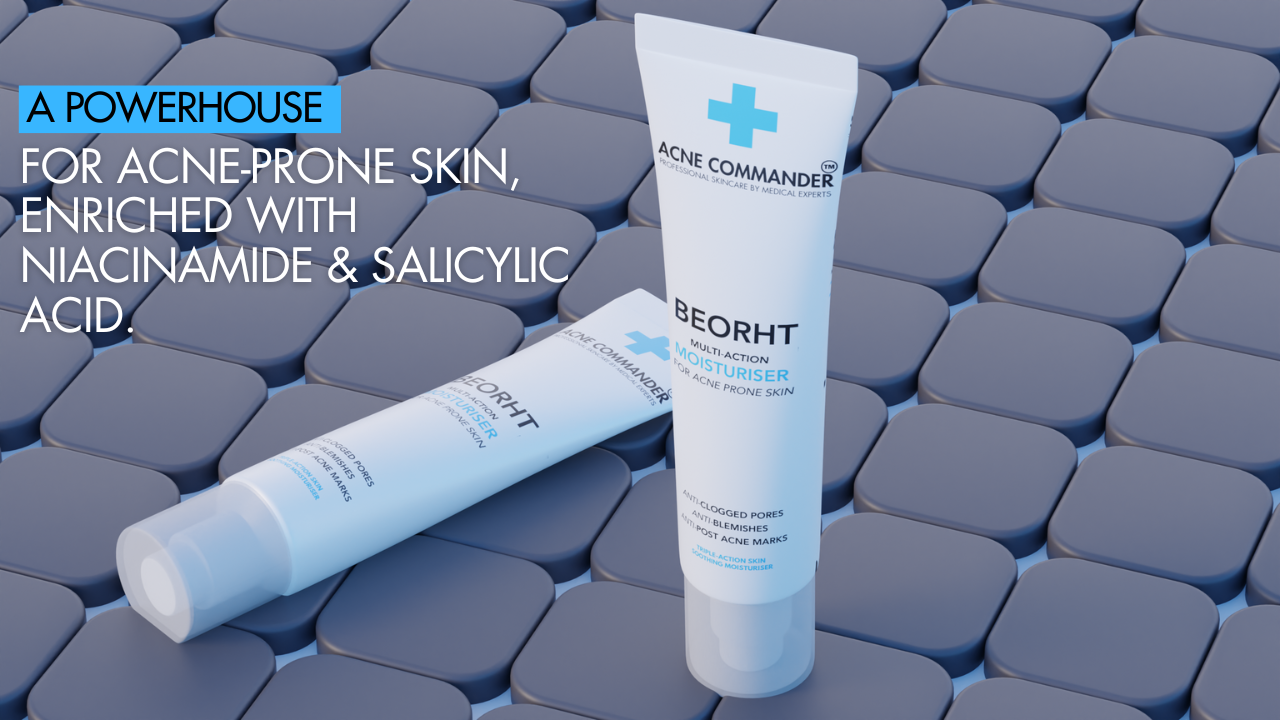 Beorht Moisturiser For Acne Prone Skin
