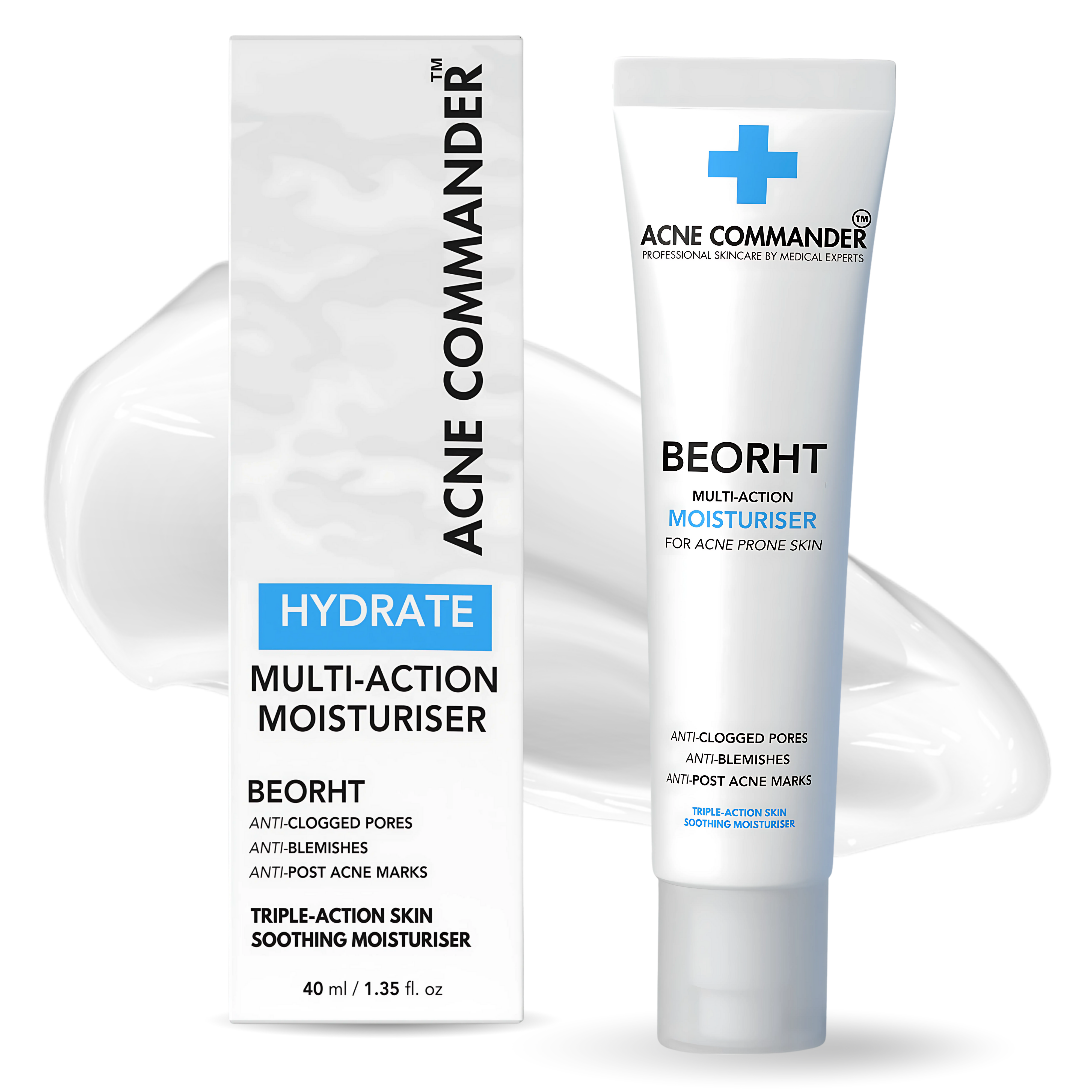 Beorht Moisturiser For Acne Prone Skin