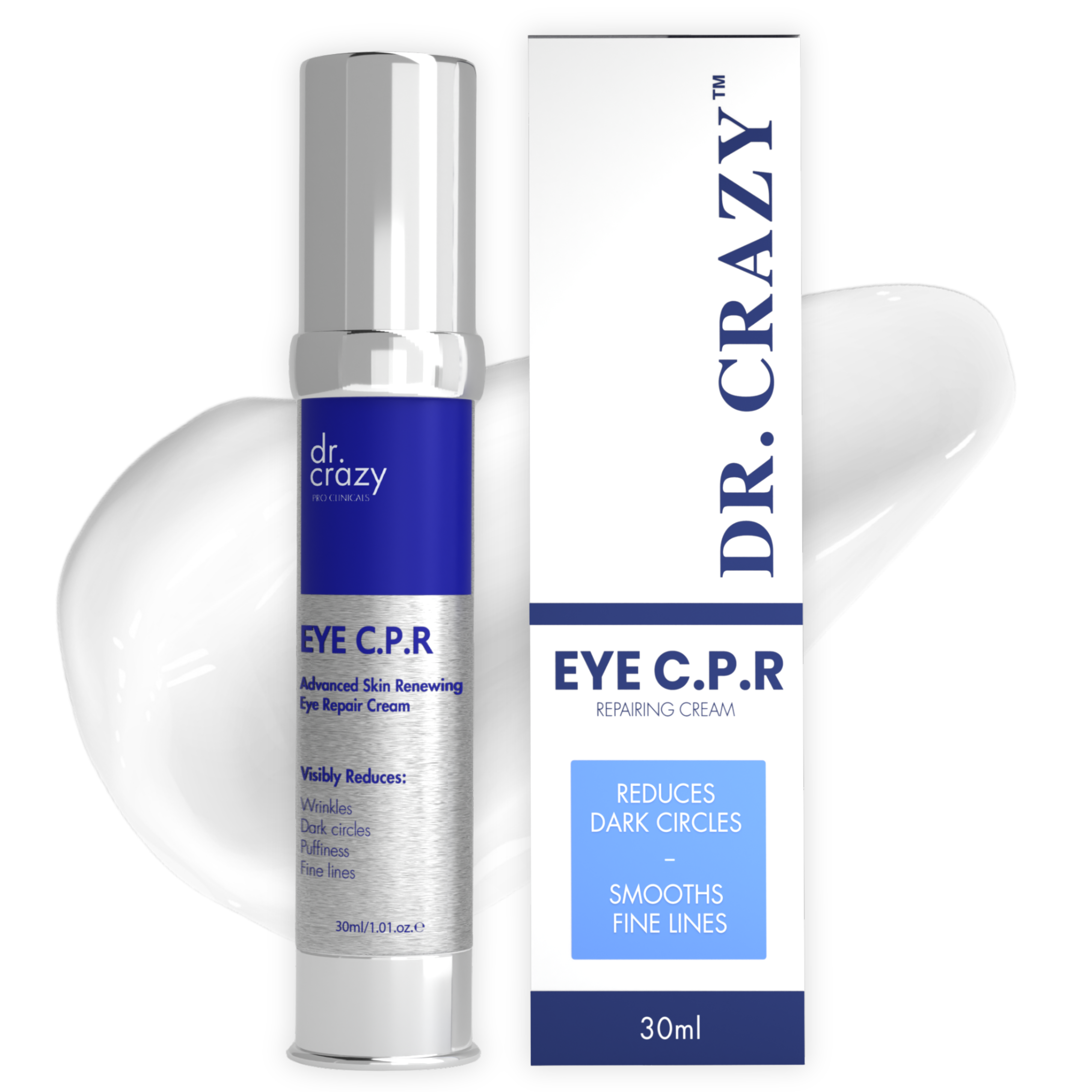 Eye C.P.R – Advanced Skin Renewing Eye Repair Cream with Peptides, Retinol & Hyaluronic Acid