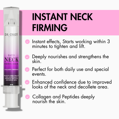Instant Firming and Anti-Wrinkle Neck & Décolleté Serum