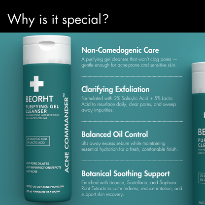Beorht Purifying Gel Cleanser
