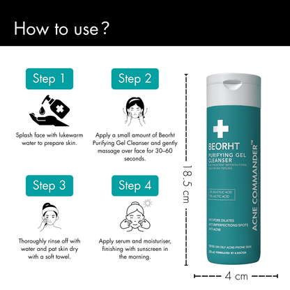 Beorht Purifying Gel Cleanser