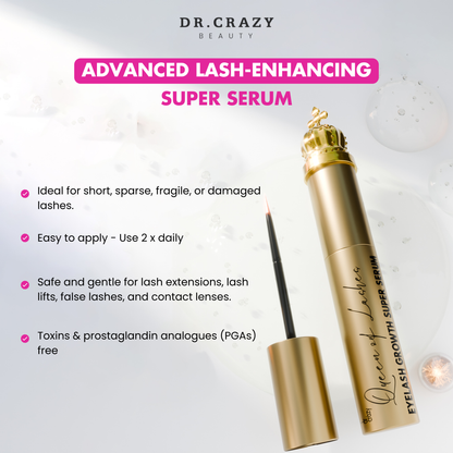 Queen of Lashes Serum – Ultimate Lash Growth & Strengthening Formula - 8ml