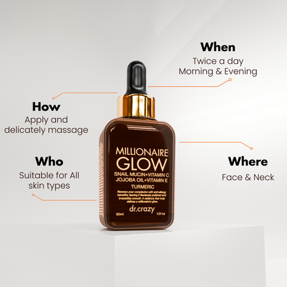 MILLIONAIRE GLOW | AUSTRALIA'S BEST GLOW SERUM FOR FACE AND NECK