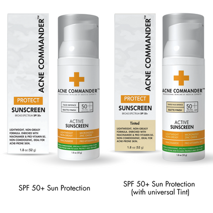Breakout-Free Mineral SPF 50 Face Sunscreen – Zinc Oxide, Non-Comedogenic Broad-Spectrum UVA/UVB Protection for Sensitive & Acne-Prone Skin | Lightweight, Hydrating, Matte Finish & Water-Resistant 52G