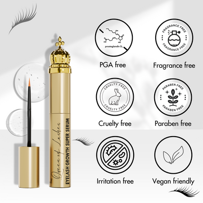 Queen of Lashes Serum – Ultimate Lash Growth & Strengthening Formula - 8ml