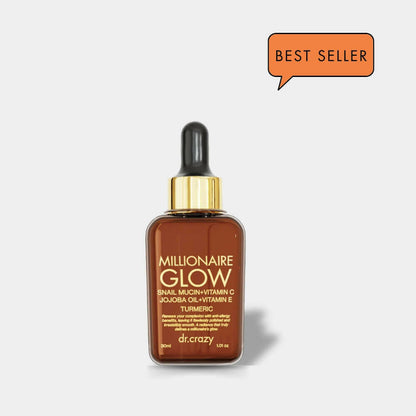 vitamin c serum, Millionaire glow serum, Dr. Crazy Millionaire glow reviews
